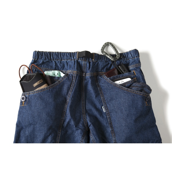 Grip Swany DENIM CAMP SHORTS インディゴ [グリップスワニー]