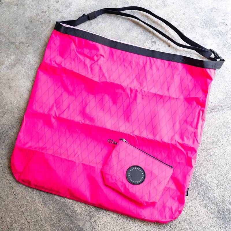 FAIRWEATHER packable sacoche x-pac/pink [フェアウェザー]