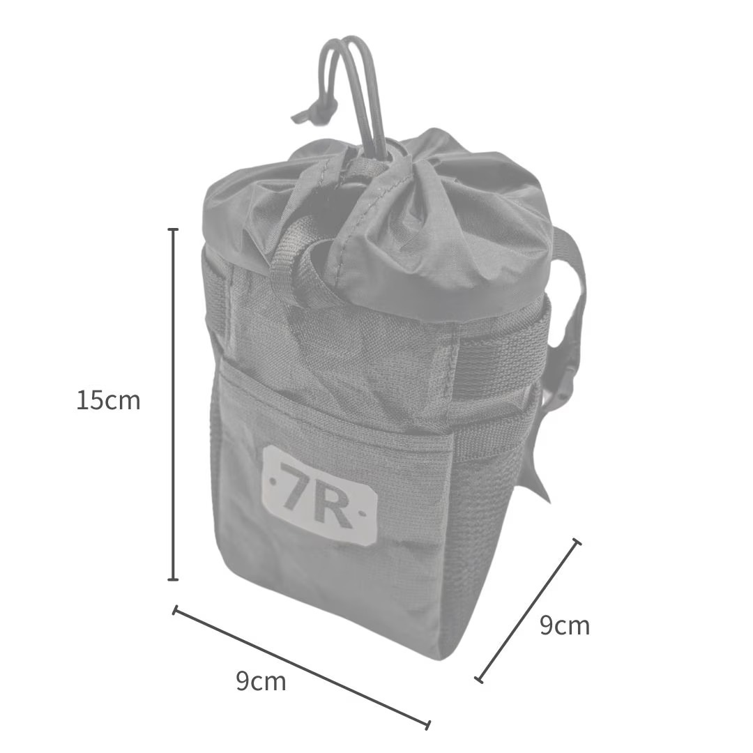 7R bags STEM BAG ULTRA 1L - Handlebar bag Grey [7R バッグス]