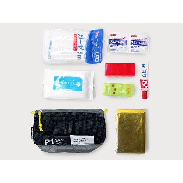 PaaGoWORKS W-FACE ポーチ 1 ブルー [パーゴワークス]