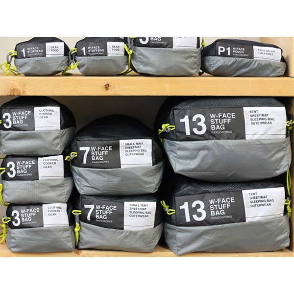 PaaGoWORKS W-FACE ポーチ 1 ブルー [パーゴワークス]