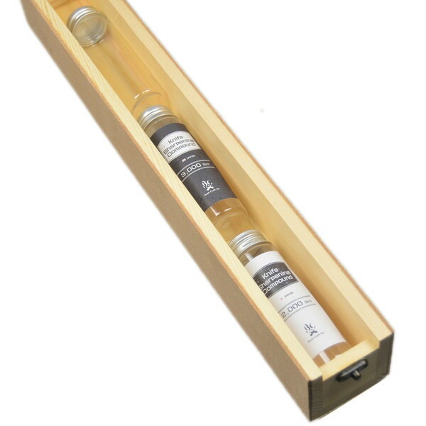 Bush Craft トリプルサイド BOX ストロップ（革砥） [ブッシュクラフト]