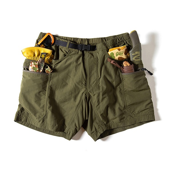 美品 GRIP SWANY GEAR SHORTS ギアショーツ OLIVE Grip Swany Gear Shorts Olive.Db [グリップスワニー]