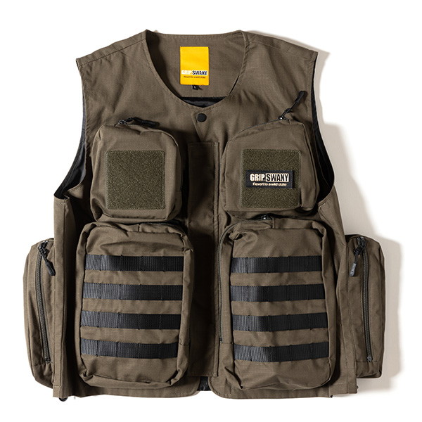 Grip Swany FP Mil Vest Olive [グリップスワニー]