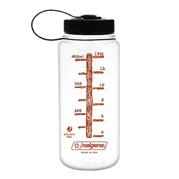 and wander and wander nalgen 0.5L Tritan red [アンドワンダー]