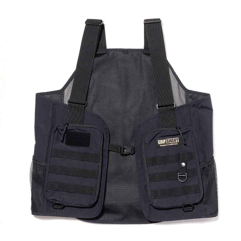 Grip Swany GS FIELD MOLLE VEST BLACK [グリップスワニー]