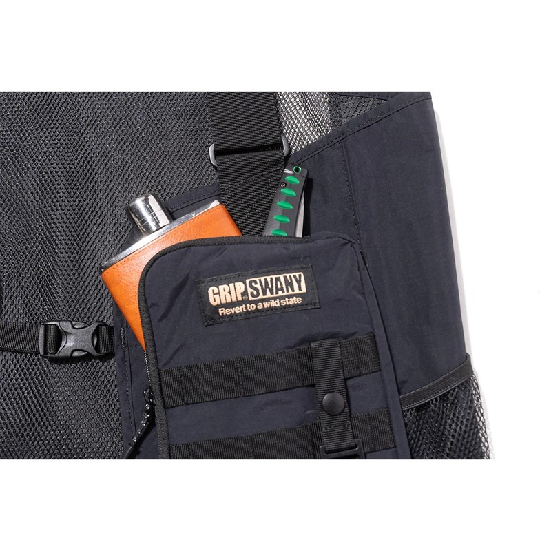 Grip Swany GS FIELD MOLLE VEST BLACK [グリップスワニー]
