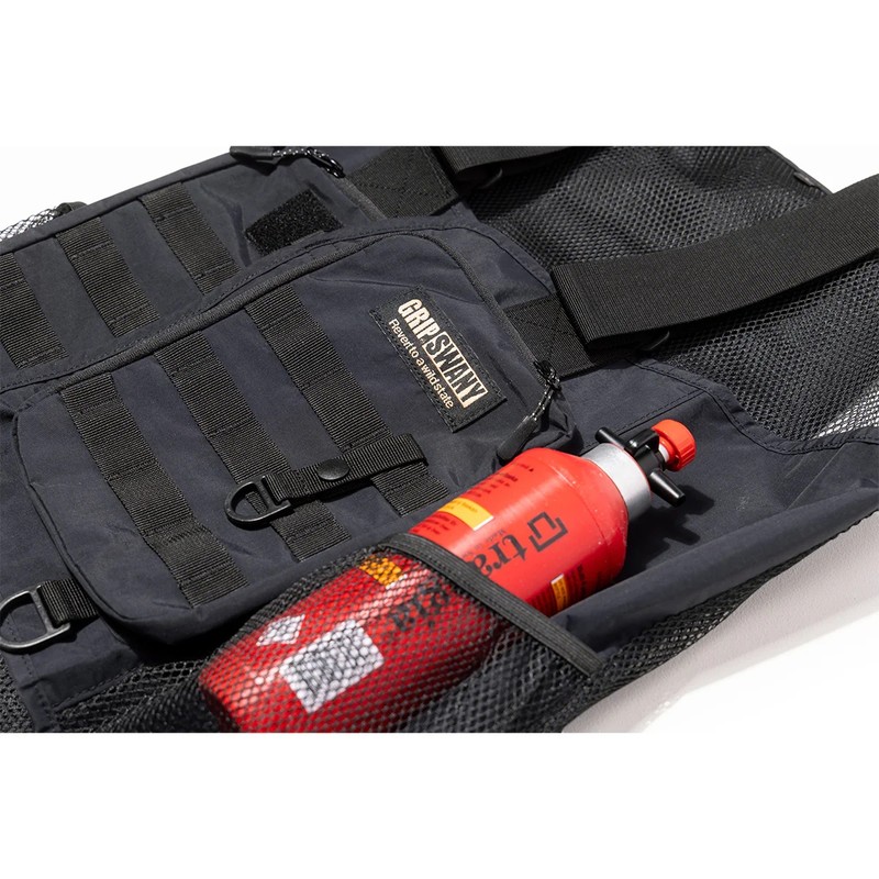 Grip Swany GS FIELD MOLLE VEST BLACK [グリップスワニー]