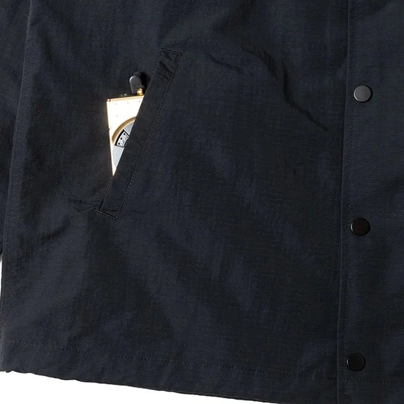 Grip Swany Glove Logo Coach Jacket Black [グリップスワニー]
