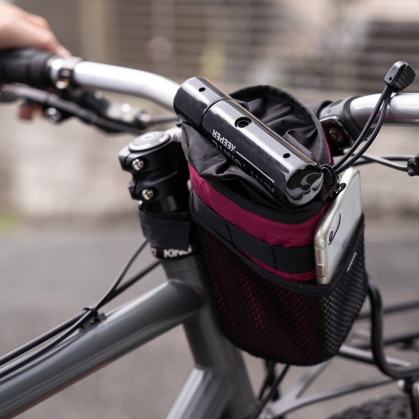 フェアウェザー　FAIRWEATHER stem bag+ ブラック FAIRWEATHER* stem bag+ (x-pac burgundy) - BLUE LUG ONLINE STORE