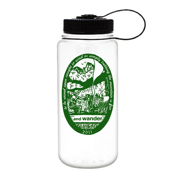 and wander and wander nalgen 0.5L Tritan green [アンドワンダー]