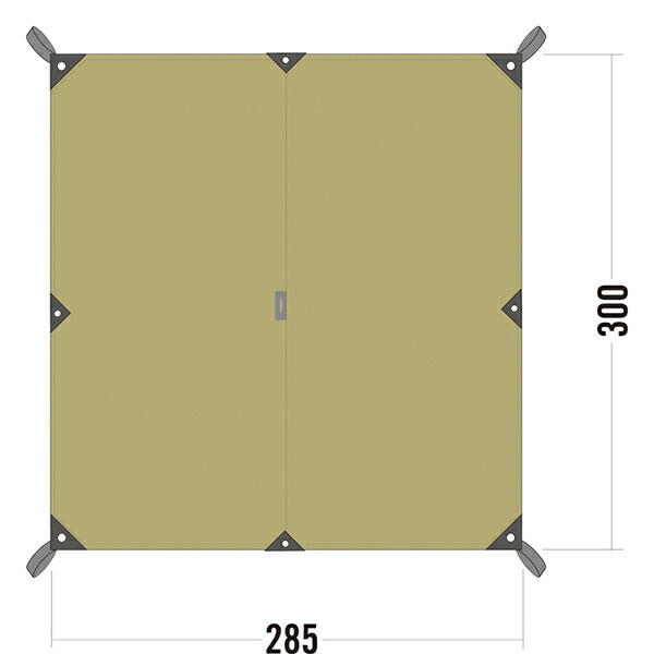 Amazon | エバニュー(EVERNEW) ポリコットンタープ Tarp TC2