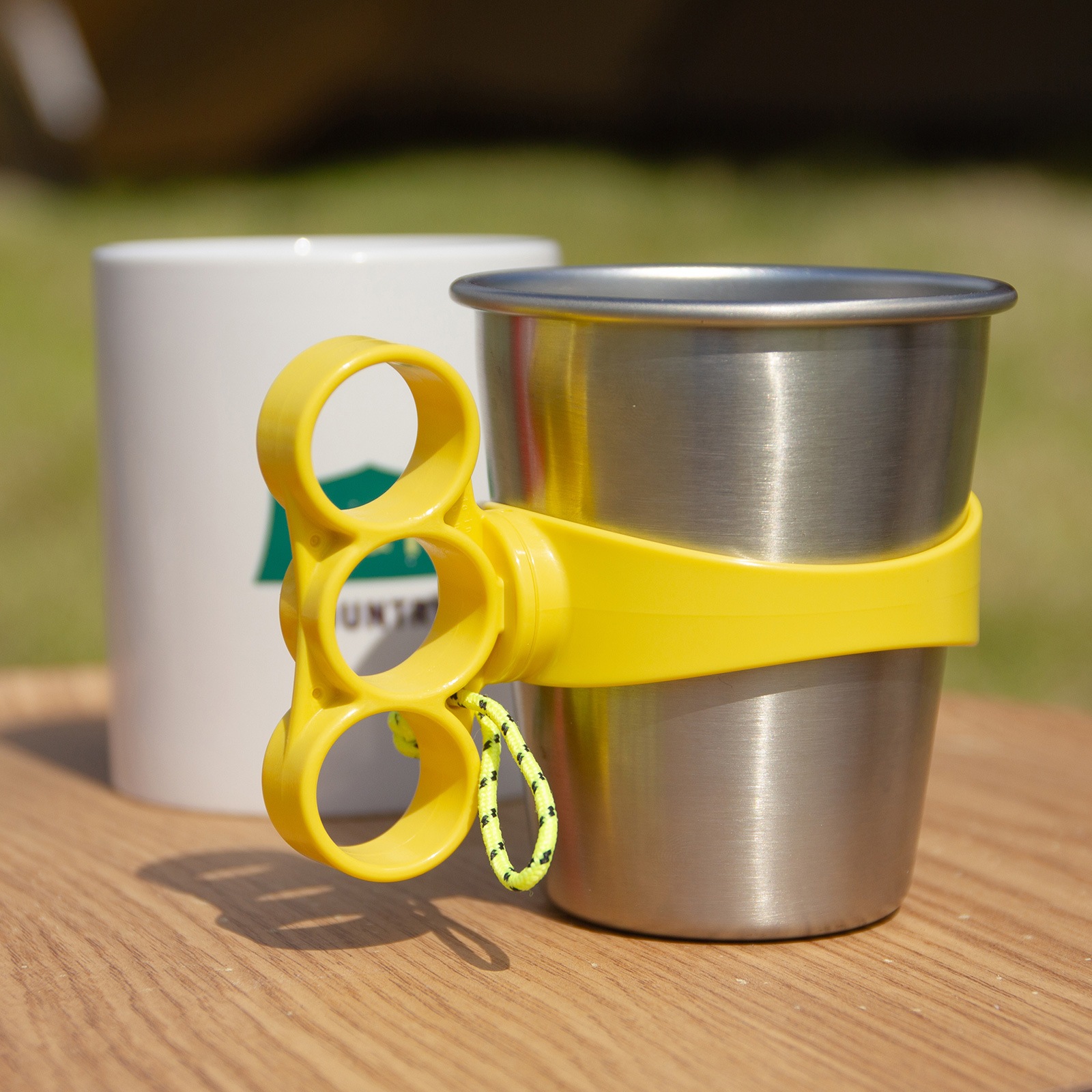 DOUBLE CUP HOLDER DOUBLE CUP HOLDER イエロー [ダブルカップホルダー]