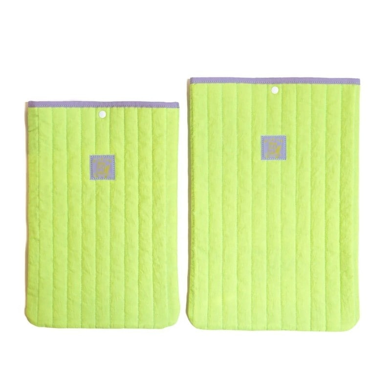 BLUE LUG padding pc sleeve 16inch blue check [ブルーラグ]