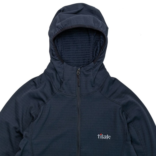 Tilak Mera Sweatshirts Hooded Black [ティラック]