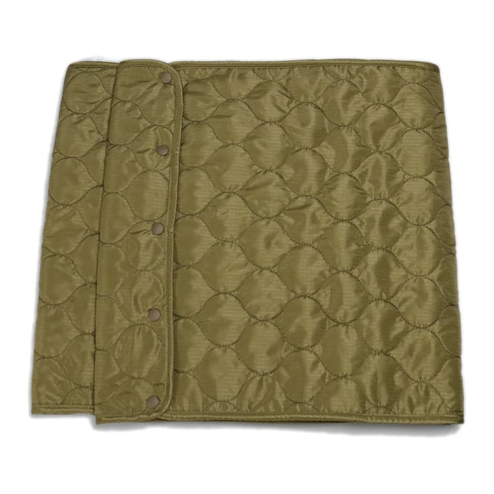 [当日出荷可] halo commodity Grid Dual Stole Khaki [ハロコモディティ]