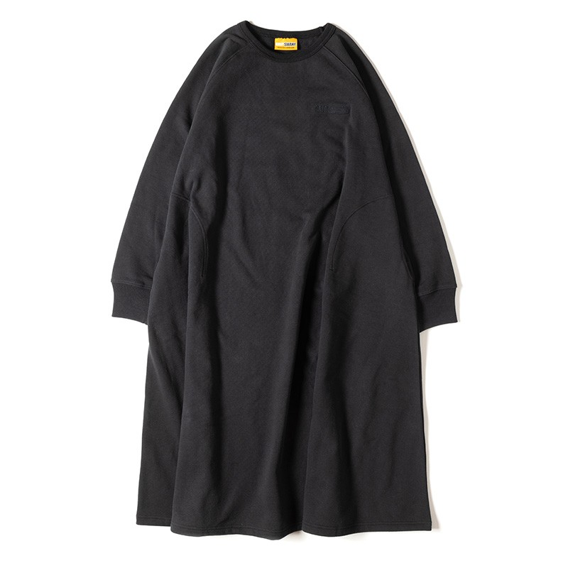 Grip Swany W'S SWEAT ONE PIEACE CHARCOAL [グリップスワニー]