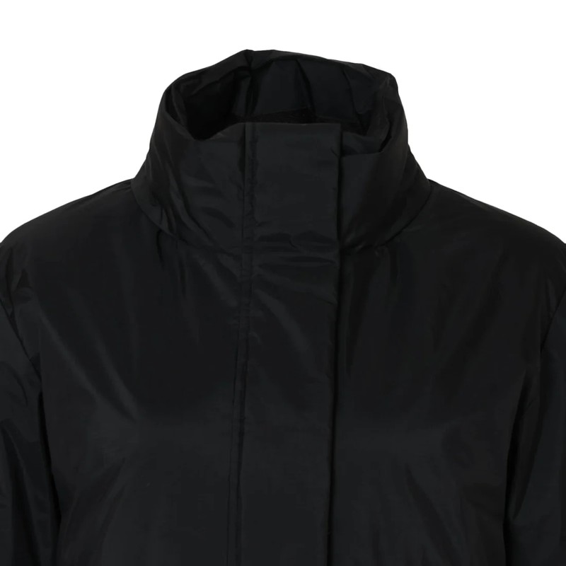 NANGA AURORA DOWN HALF COAT Women BLK [ナンガ]