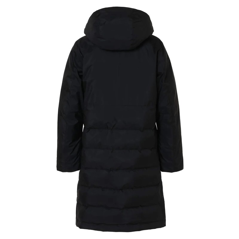 NANGA AURORA DOWN HALF COAT Women BLK [ナンガ]