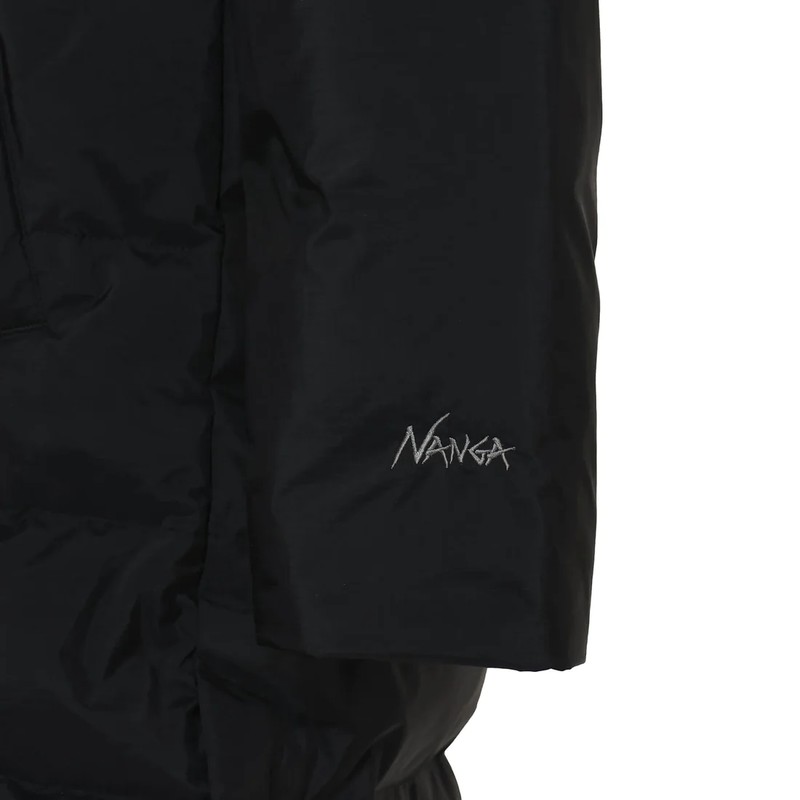 NANGA AURORA DOWN HALF COAT Women BLK [ナンガ]