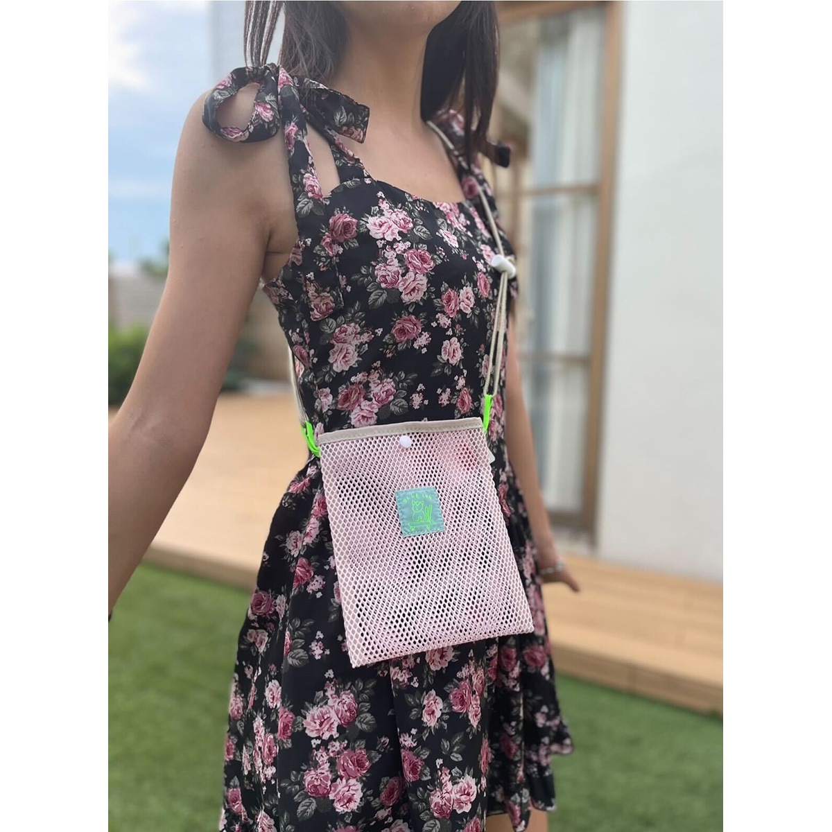 BLUE LUG mini sacoche mesh grey/grey [ブルーラグ]