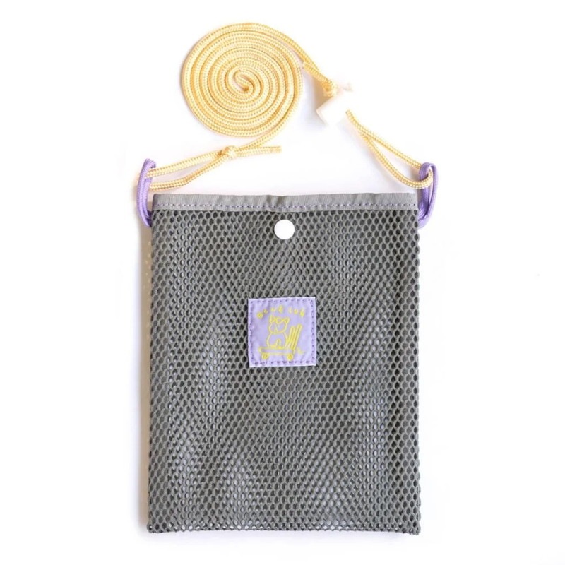 BLUE LUG mini sacoche mesh grey/grey [ブルーラグ]