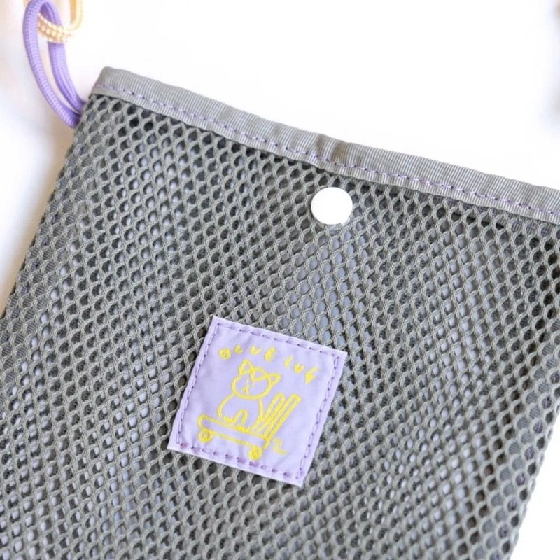 BLUE LUG mini sacoche mesh grey/grey [ブルーラグ]