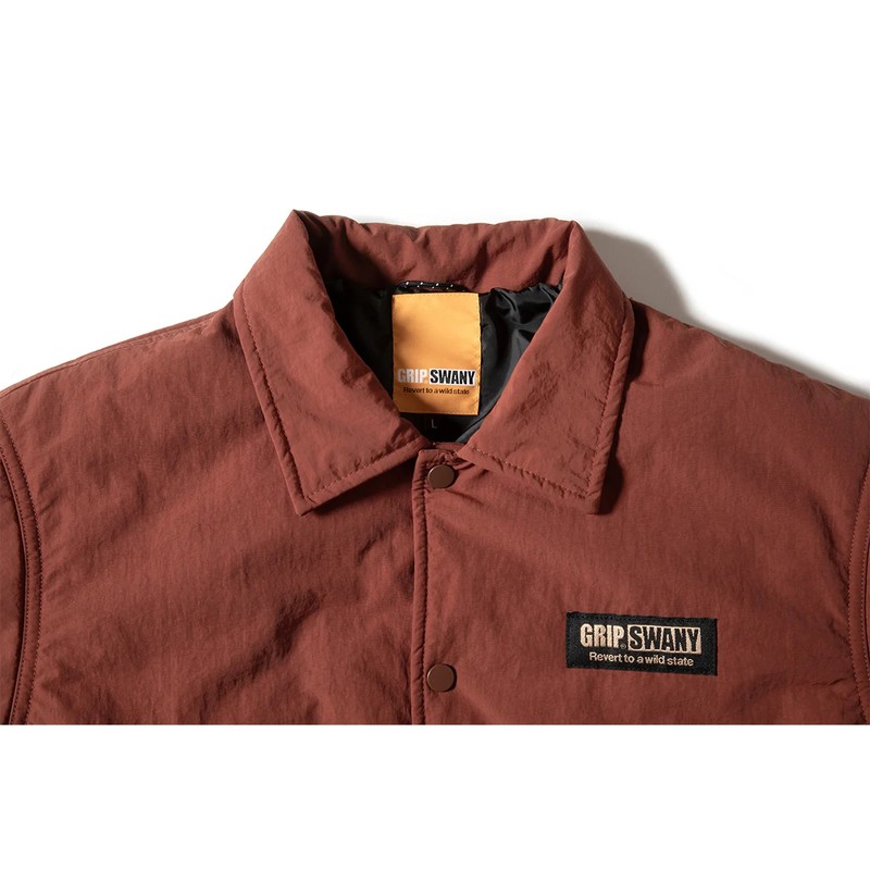 Grip Swany Insulated Coach Jkt Red Brown [グリップスワニー]