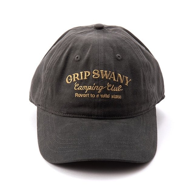 Grip Swany CAMP LOGO CAP GRAY [グリップスワニー]