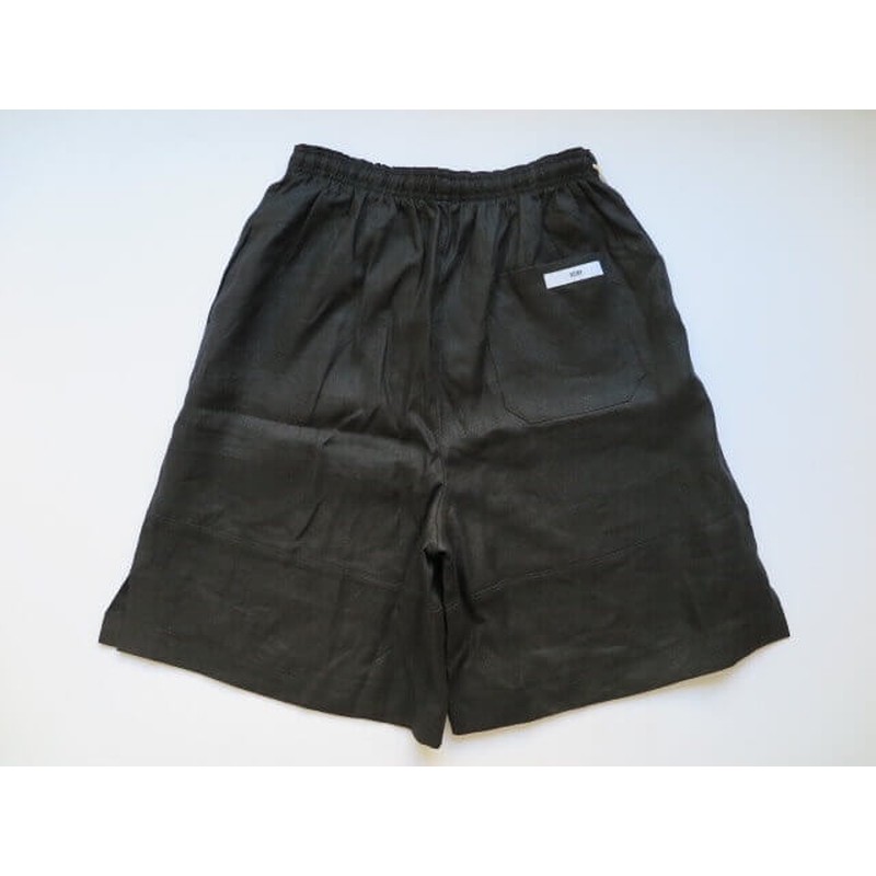 [当日出荷可][20%OFF] voiry D.P SHORTS LINEN BLACK [ヴォイリー]