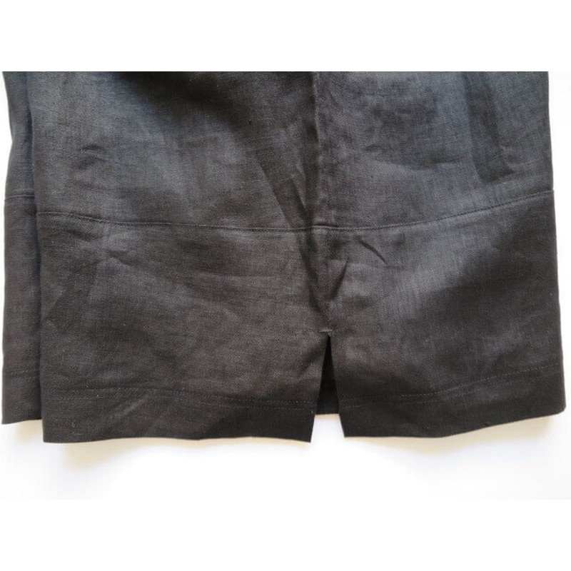 [当日出荷可][20%OFF] voiry D.P SHORTS LINEN BLACK [ヴォイリー]