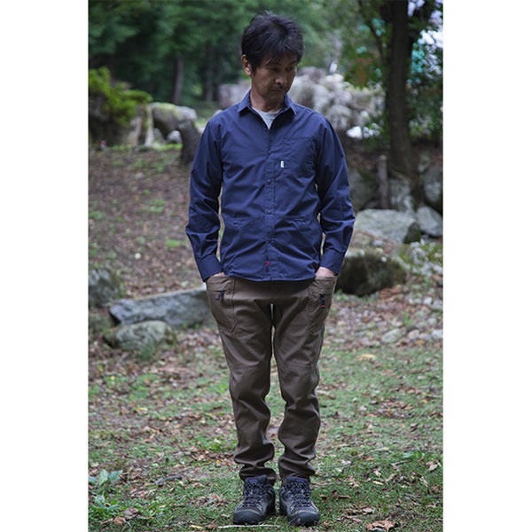 Grip Swany FP Work Shirt Navy [グリップスワニー]