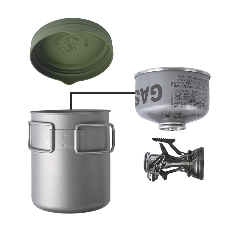 [当日出荷可] PaaGoWORKS トレイルポット R500 ダークグレー [パーゴワークス]