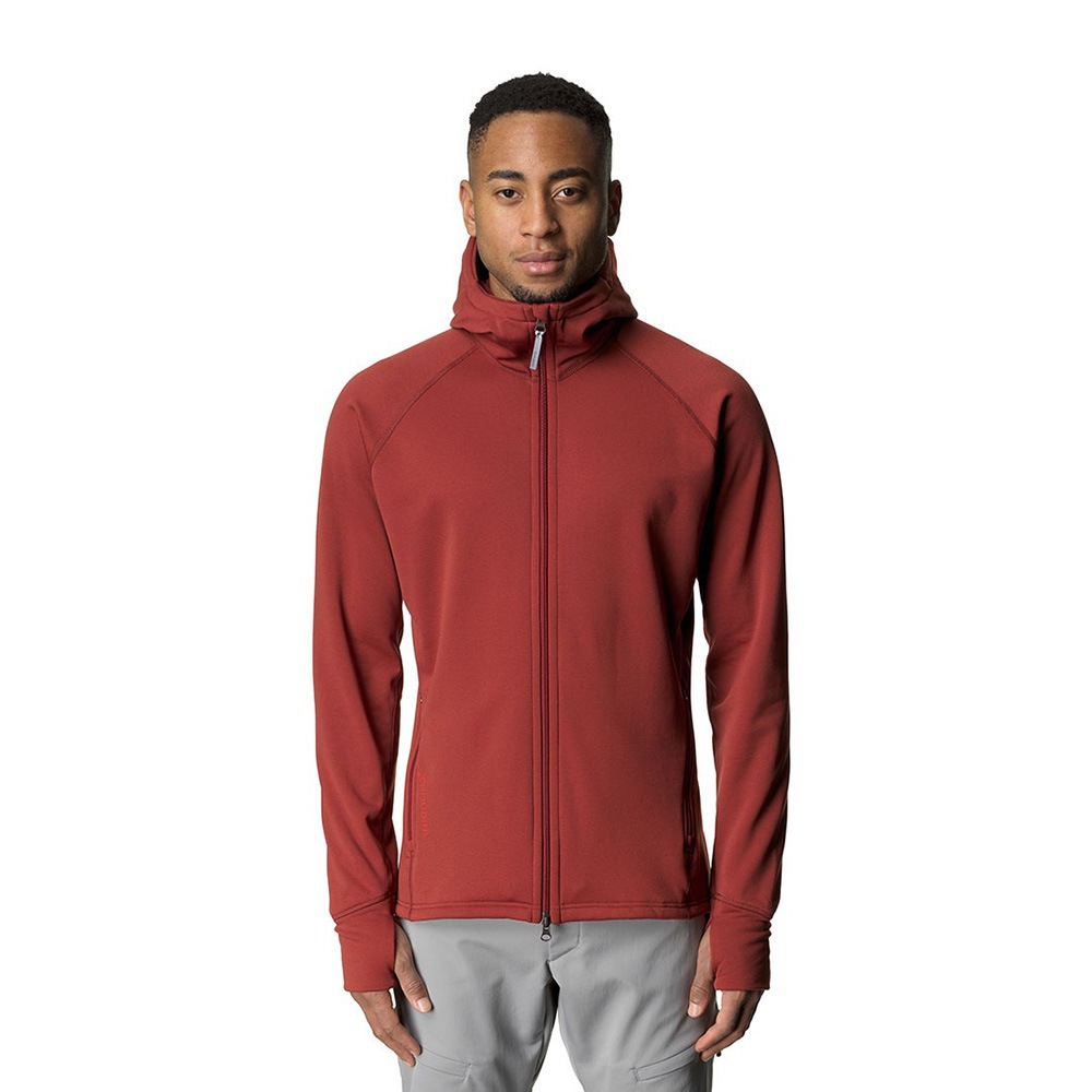 HOUDINI Mens Power Houdi Deep Red [フーディニ]