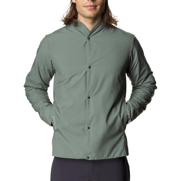 HOUDINI Mens Enfold Jacket Geyser Grey [フーディニ]