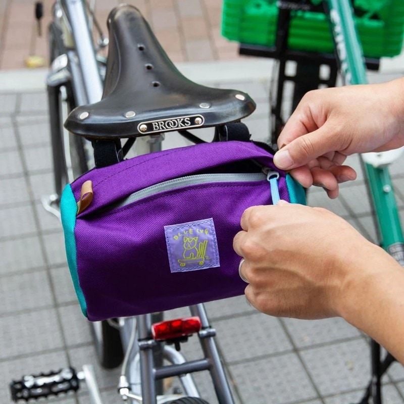 当日出荷可] BLUE LUG handlebar pouch x-pac lavender [ブルーラグ]