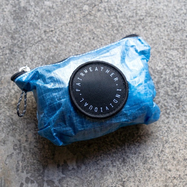 [当日出荷可] FAIRWEATHER packable sacoche dyneema/blue [フェアウェザー]