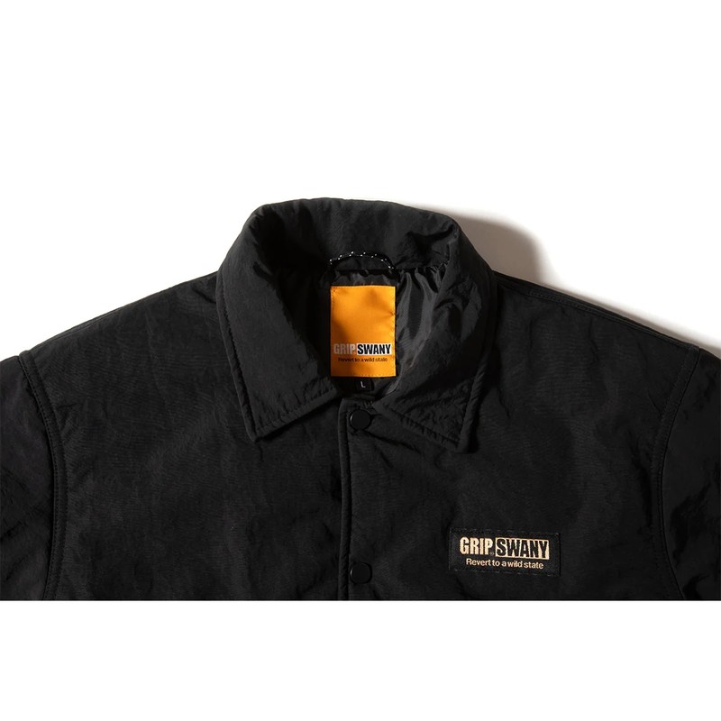 Grip Swany Insulated Coach Jkt Black [グリップスワニー]