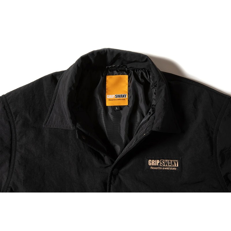 Grip Swany Insulated Coach Jkt Black [グリップスワニー]