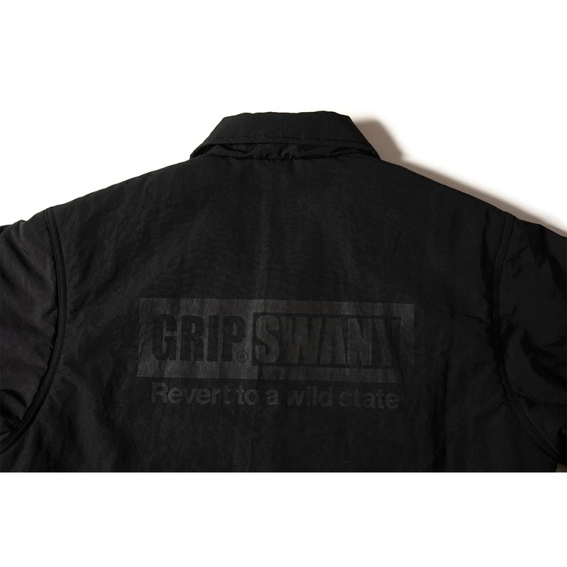 Grip Swany Insulated Coach Jkt Black [グリップスワニー]