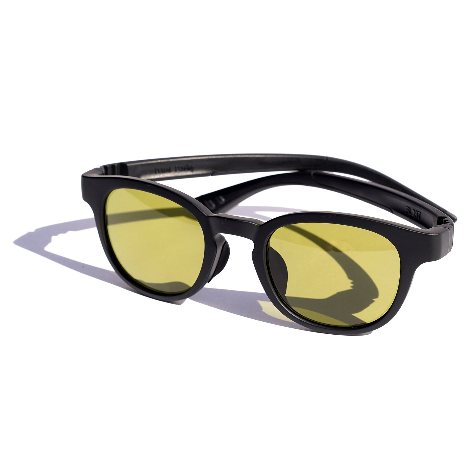 当日出荷可] FLOAT LYELL MAT BLACK/Lt.GR LOCK TEMPLE BLACK [フロート]
