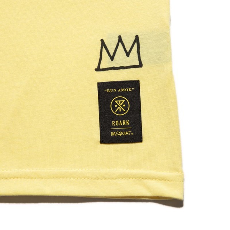 [当日出荷対応 平日12:00まで] ROARK RUN AMOK Mathis Basquiat SS Samo Yellow [ランアモック]