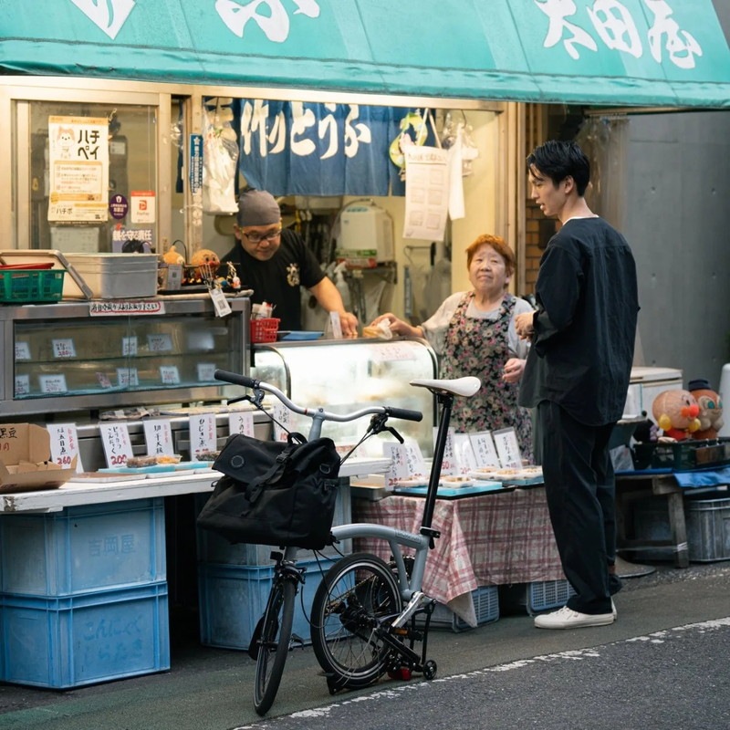 FAIRWEATHER brompton bag フレームあり cordura/forest green [フェアウェザー]