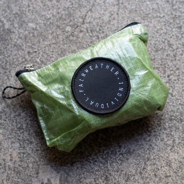 FAIRWEATHER packable sacoche dyneema/green [フェアウェザー]