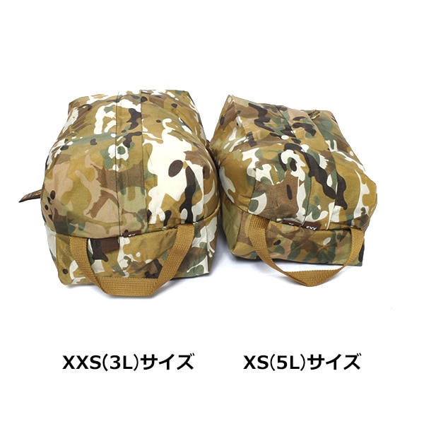 GRANITE GEAR タクティカルジップサック カモフラージュ1 XXS(3L)サイズ [グラナイトギア]