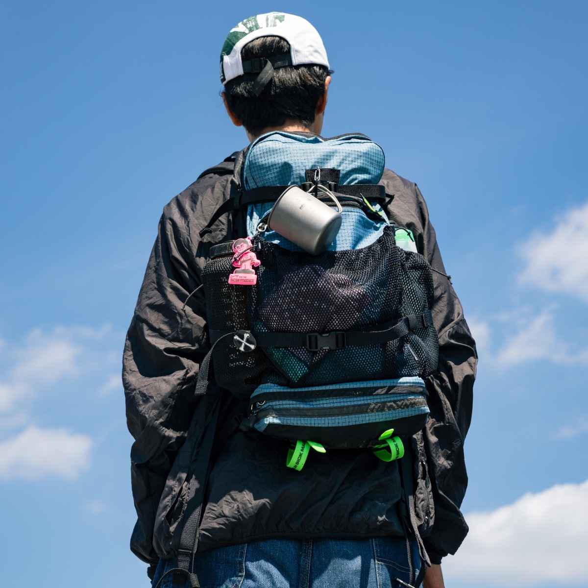 [最短当日出荷] FAIRWEATHER off pack 18 ultra grid/blue smoke [フェアウェザー]