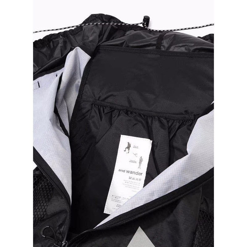 and wander ECOPAK 30L backpack off white [アンドワンダー]