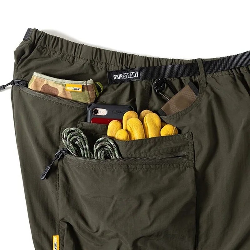 【値下げ】　グリップスワニー　gsp-12 カーキ　オリーブ色 楽天市場】grip swany グリップスワニー ブッシュパンツの通販