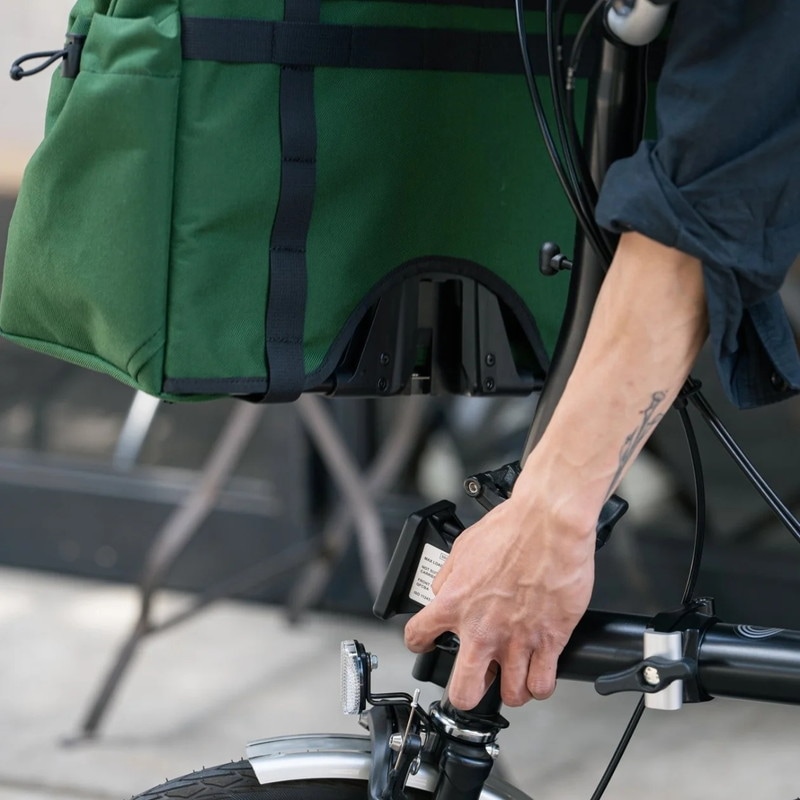 FAIRWEATHER brompton bag フレームあり cordura/navy [フェアウェザー]