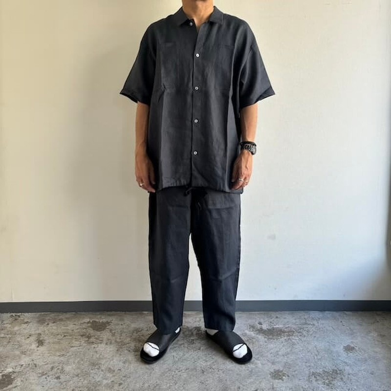 voiry SUNDAY PANTS LINEN C-GRAY [ヴォイリー]